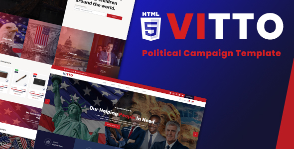 Vitto | Political Campaign HTML5 Template