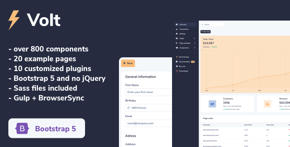 Volt Pro - Bootstrap 5 Admin Template