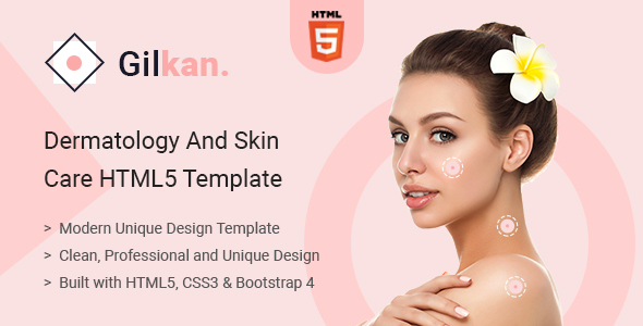 Gilkan - Dermatology and Skin Care HTML5 Template
