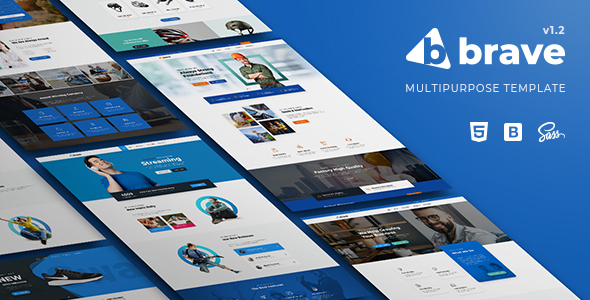 Brave - Multi-Purpose HTML5 Template