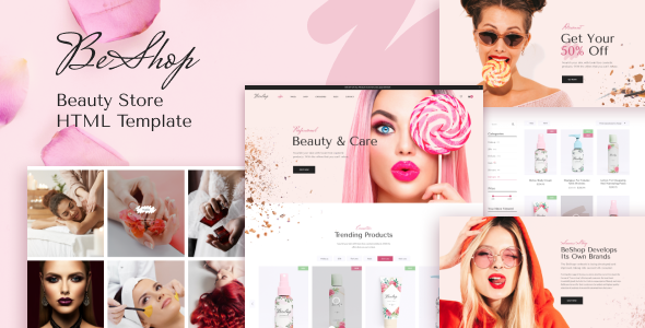 BeShop - Beauty eCommerce HTML Template