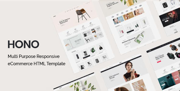 Hono - Multipurpose eCommerce HTML Template