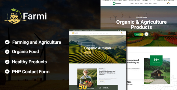 Farmi - Organic Farm Agriculture Template