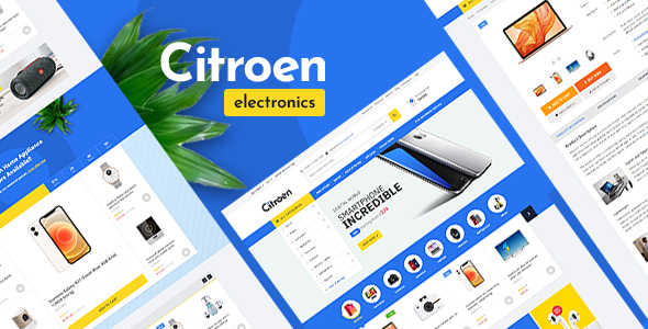 Citroen - Electronics Store HTML Template