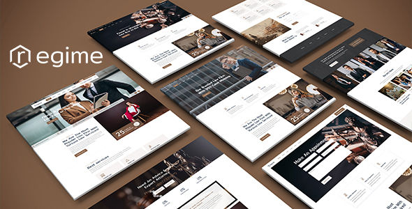 Regime - Lawyer and Law Firm HTML Template