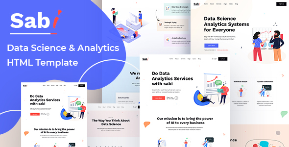 Sabi - Digital Data Science HTML Template