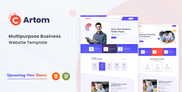 Artom - Technology & knowledge base HTML Template