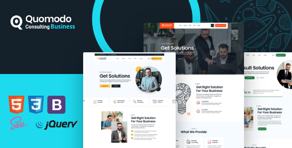 Quomodo - Consulting Business HTML Template