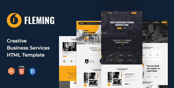 Fleming - Creative Business Services HTML Template