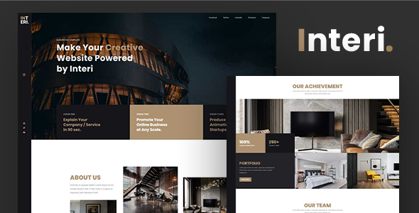 Interi - Creative Interior HTML Template