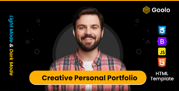 Goolo | Resume Personal Portfolio HTML Template