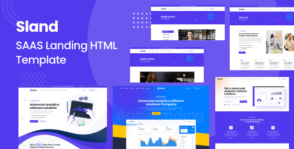 Sland Landing Page HTML