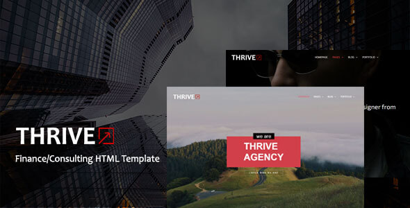 Thrive - Finance/Consulting HTML Template