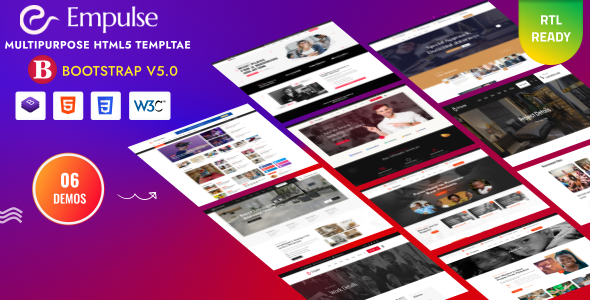 Empulse - The Multipurpose Responsive HTML5 Template