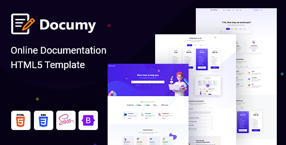 Documy - Online Documentation HTML5 Template