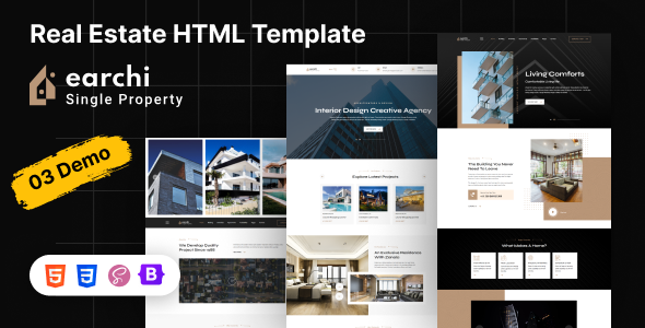 earchi - Real Estate HTML Template