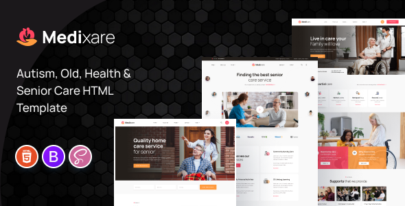 Medixare - NDIS Disability Service HTML Template