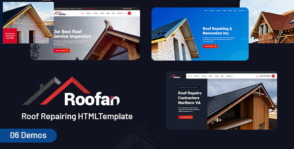 Roofan - Roof Repairing HTML Template