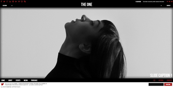 The One || One Page HTML Template