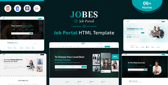 Jobes - Job Portal HTML Template