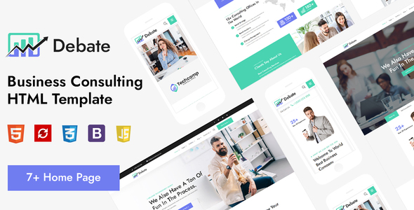 Debate - Business Consulting HTML Template