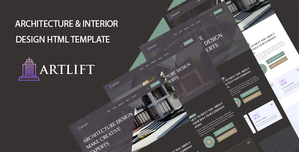 Artlift - Architecture and Interior HTML Template