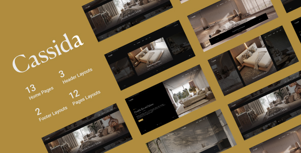Cassida - Luxury Hotel Template