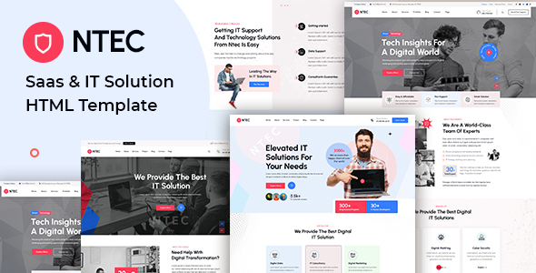 Ntec - Saas & IT Solution HTML Template