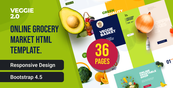 Veggi - Super Market Store HTML Template