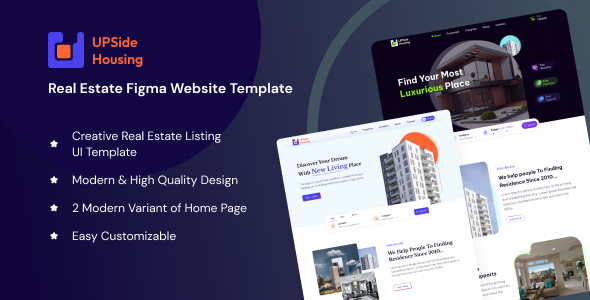 Upside Real Estate Html Template