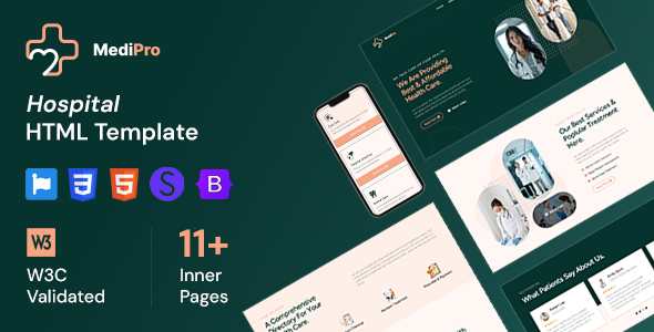 MediPro - Hospital HTML Template