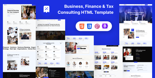 Taxco - Business Finance & Tax Consulting HTML Template