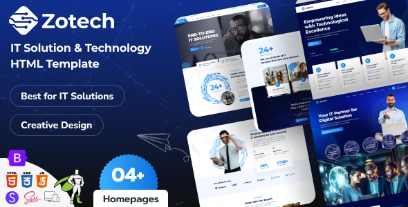 Zotech - IT Solutions & Technology HTML Template