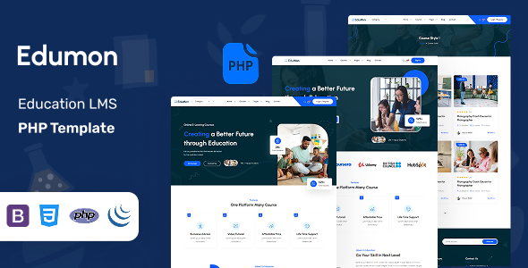 Edumon - Education Course PHP Template