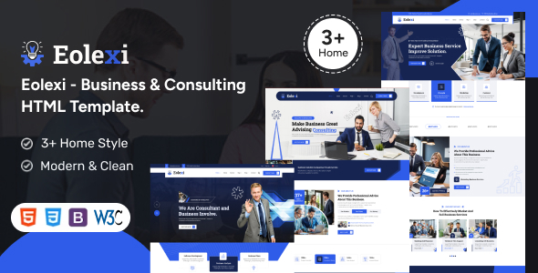 Eolexi – Business & Consulting HTML Template