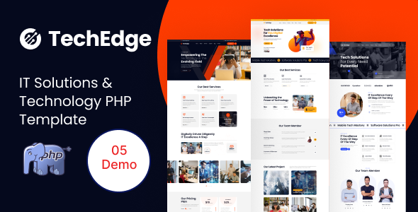 TechEdge - IT Solutions & Technology PHP Template