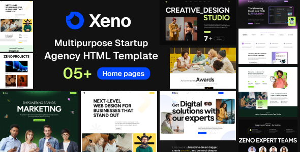 Xeno - Startup & Agency HTML Template