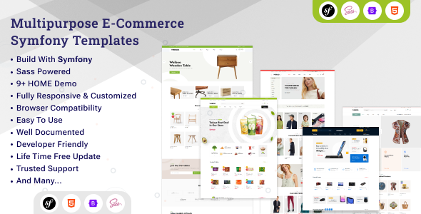 Weiboo - eCommerce Symfony Template + RTL