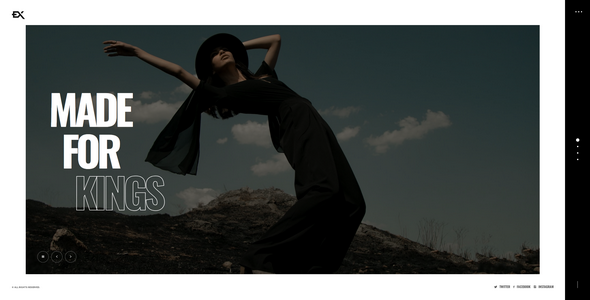 Elex - One Page Portfolio HTML Template