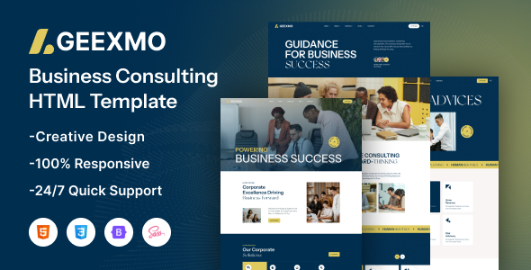 Geexmo - Business Consulting HTML Template