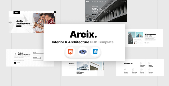 Arcix - Architecture PHP Template