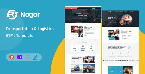 Nogor - Transportation & Logistics HTML Template