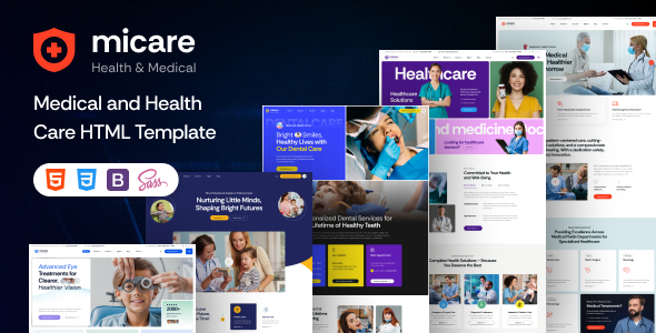 Micare - Medical and Health Care HTML Template