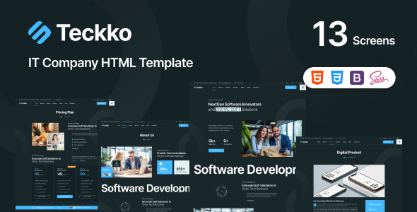 Teckko - IT Company HTML Template
