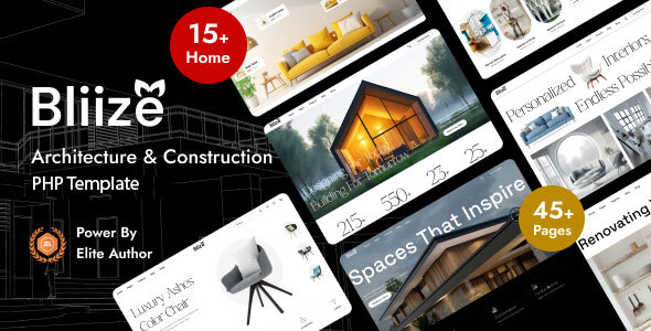 Bliize | Architecture Construction Template