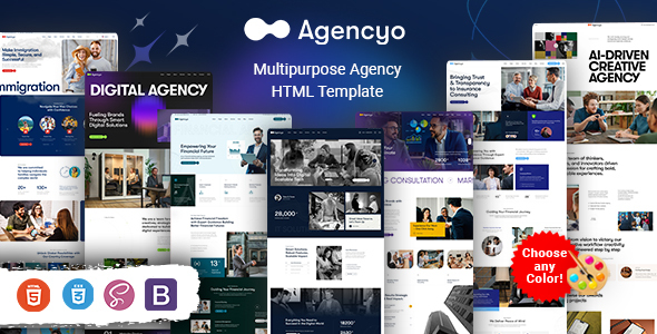 Agencyo - Multipurpose Agency HTML Template