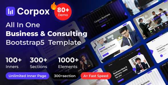 Business Consulting Bootstrap 5 Template | Corpox