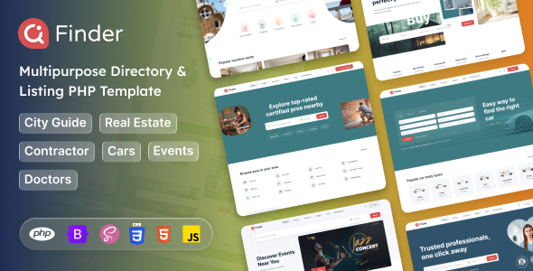 Finder - PHP Multipurpose Directory & Listing Template