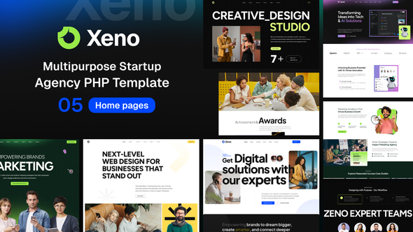 Xeno - Startup & Agency PHP Template
