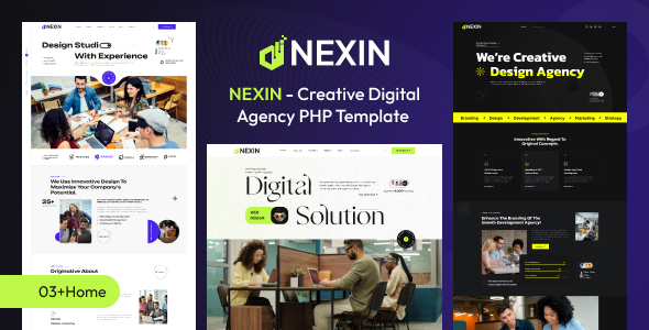 Nexin - Digital Agency PHP Template